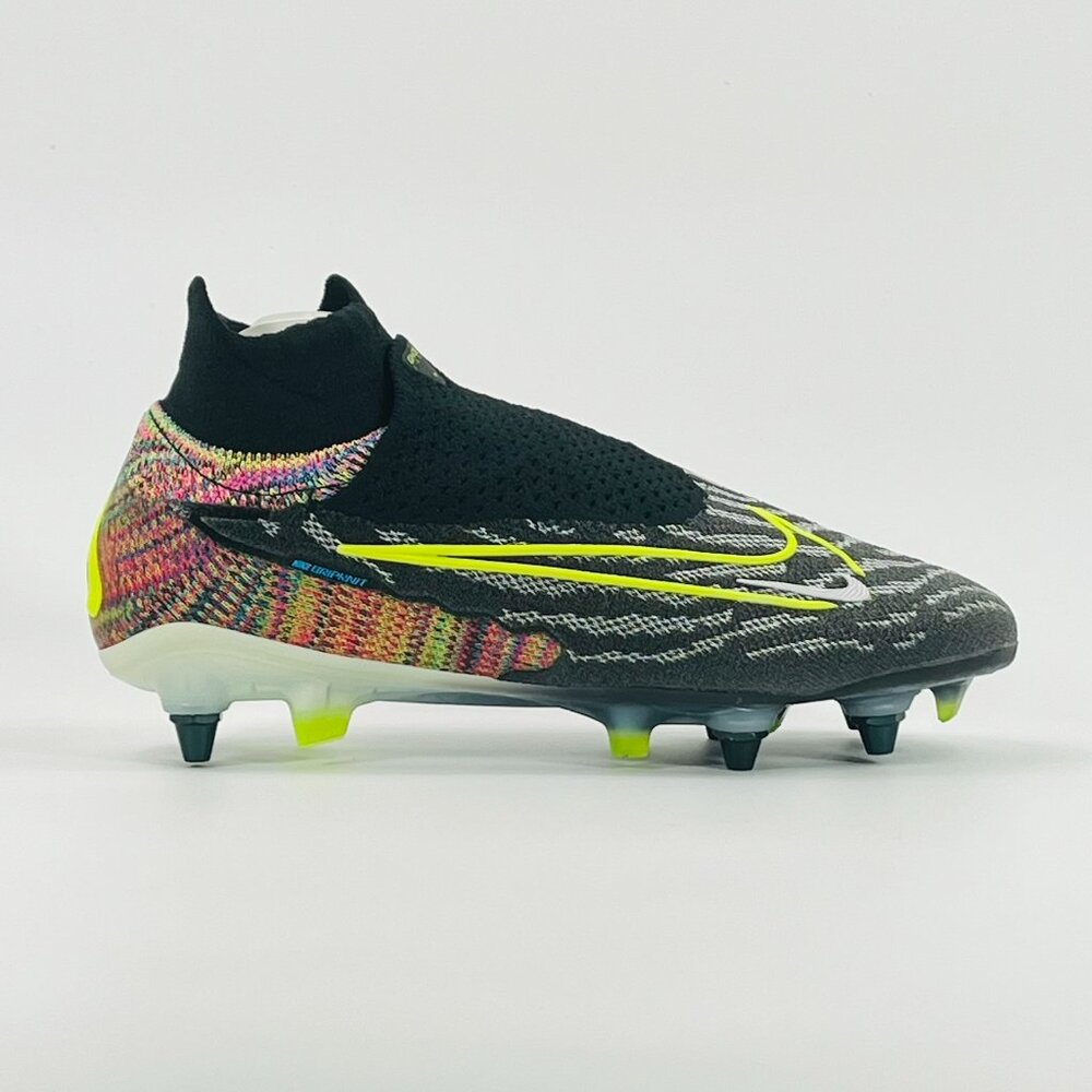 Nike Phantom GX Elite DF Fusion SGPro 'Black Volt' FD2450-071 Soccer size 6.5